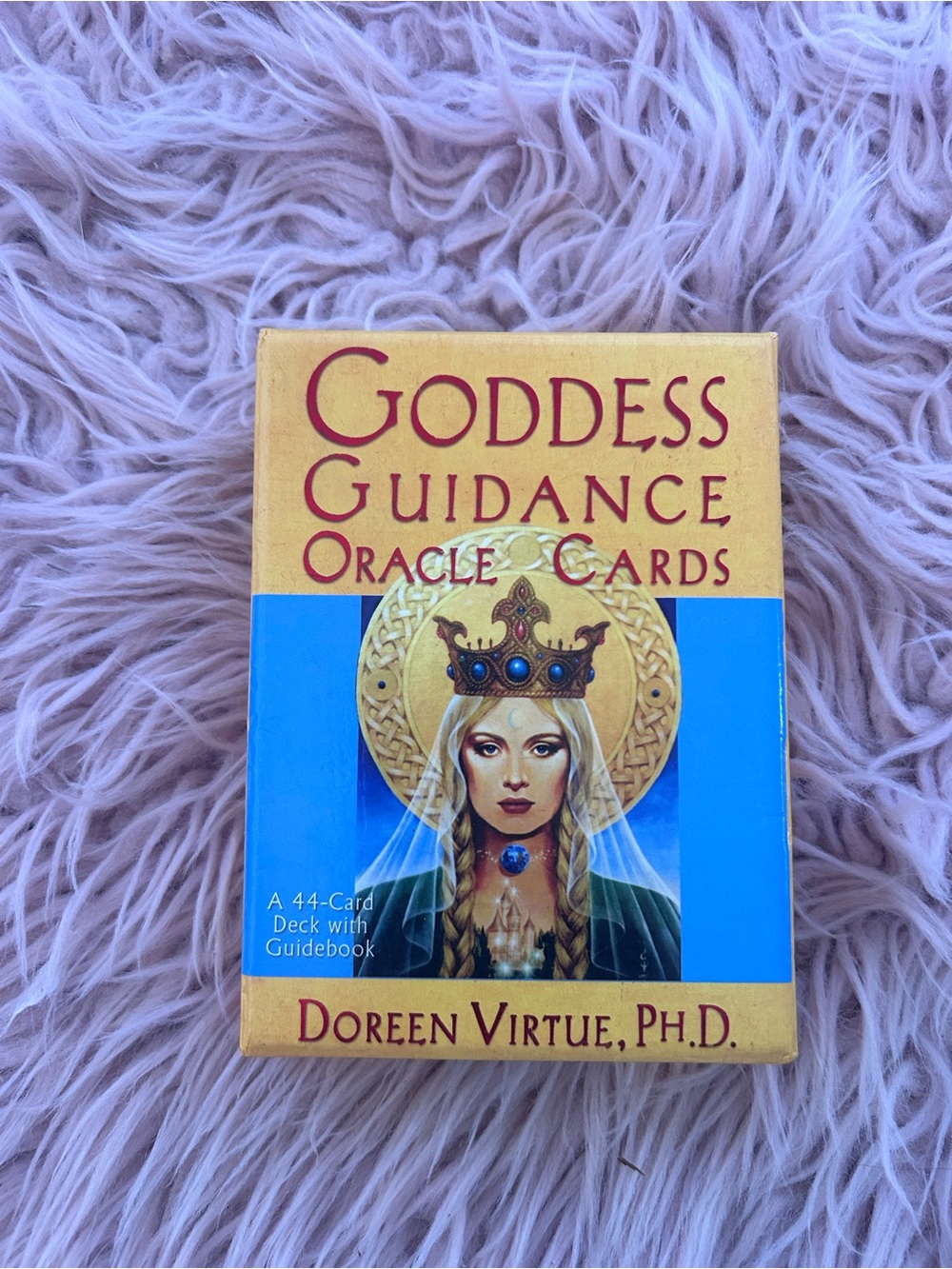 Doreen Virtue Goddess Guidance Oracle Cards - Gilded Edges
